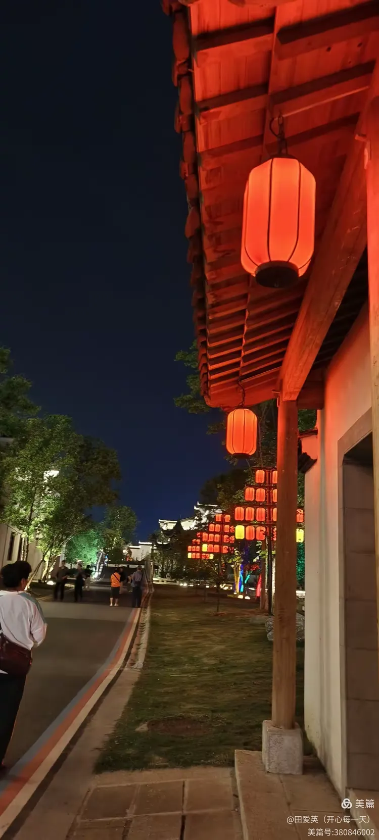 安徽铜陵梨桥水镇夜景